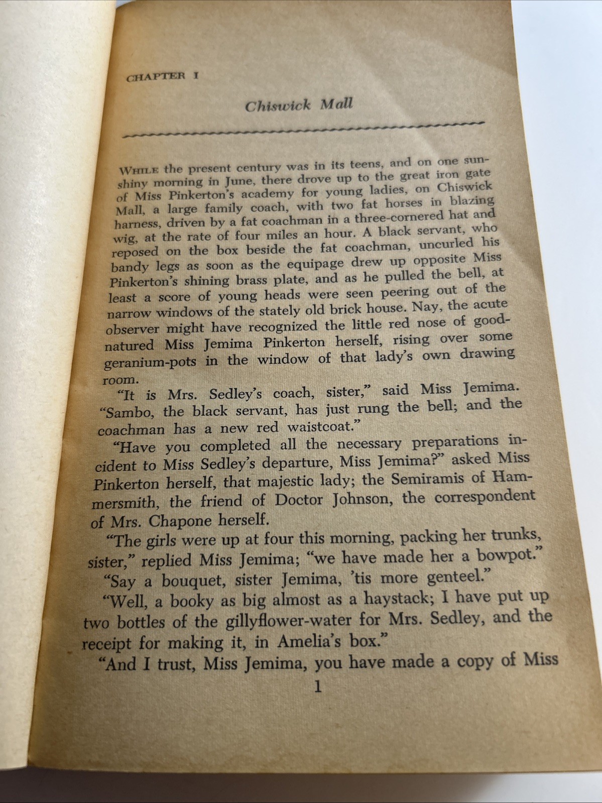 Vintage 1958 PB 📕 Vanity Fair by Thackeray A Washington Square Press 2906