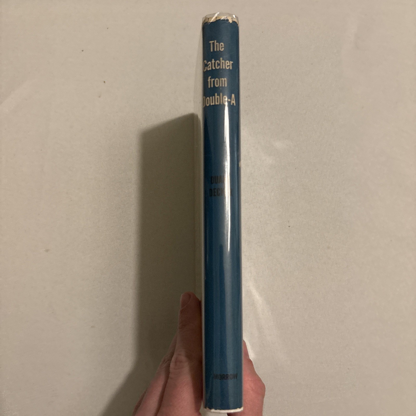 DUANE DECKER Catcher From Double A 1950 First baseball book 1st Edition