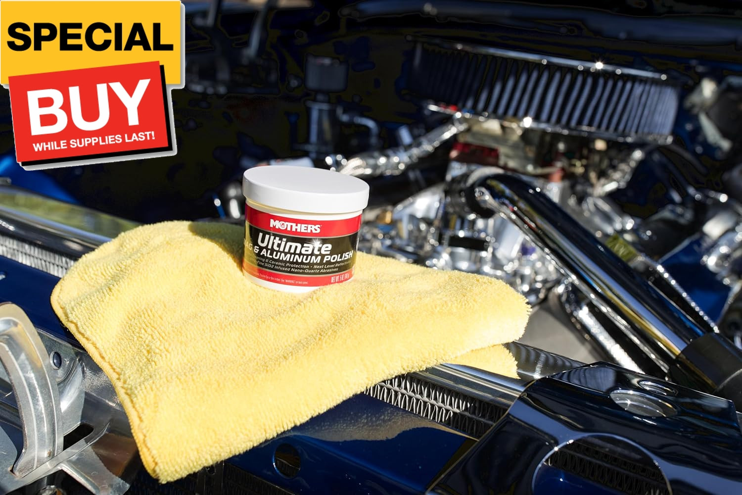 05120 Ultimate Mag & Aluminum Polish, 5 oz.