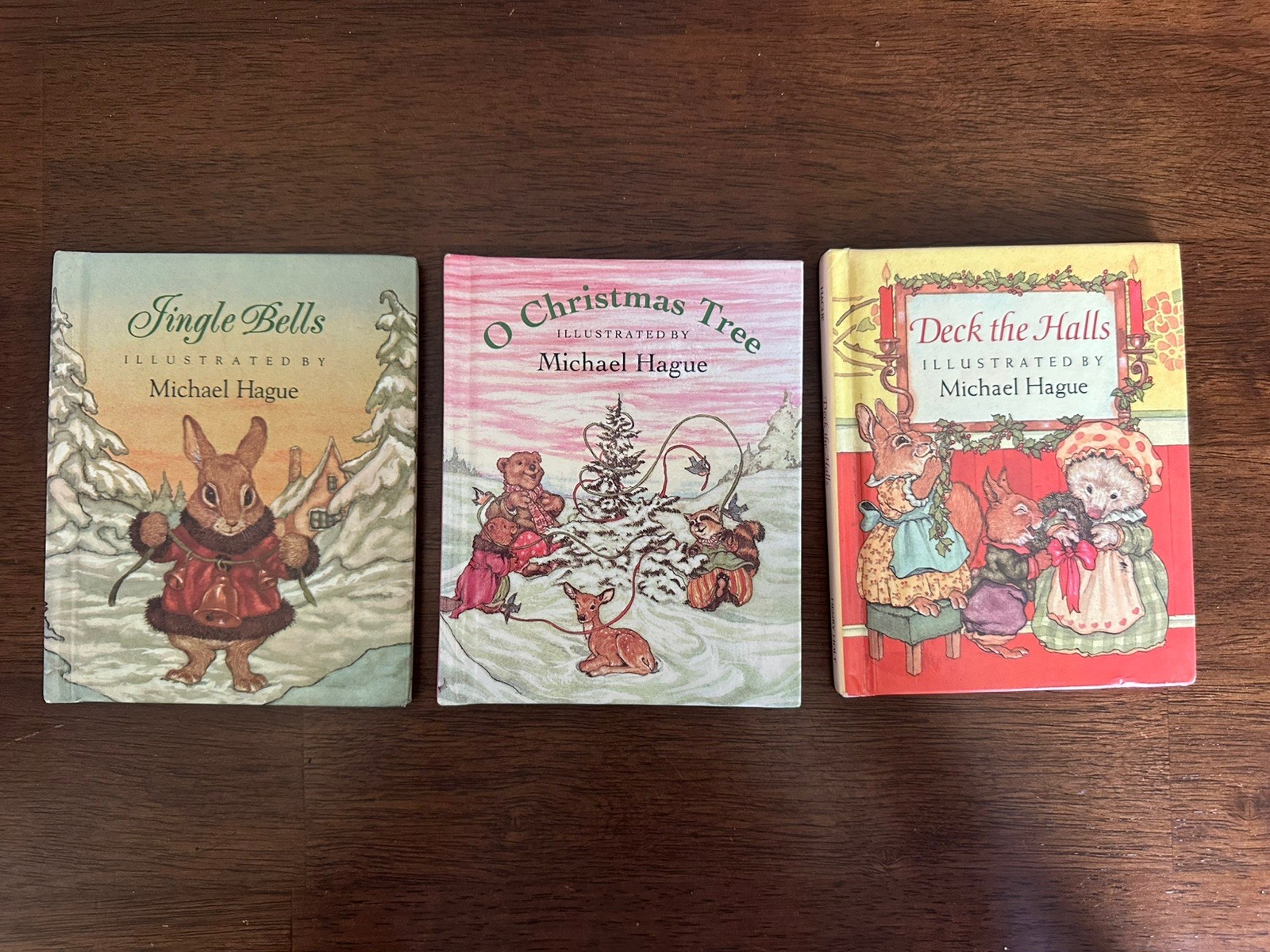Mini Christmas Books illustrated by Michael Hague – First Edition Set of 3