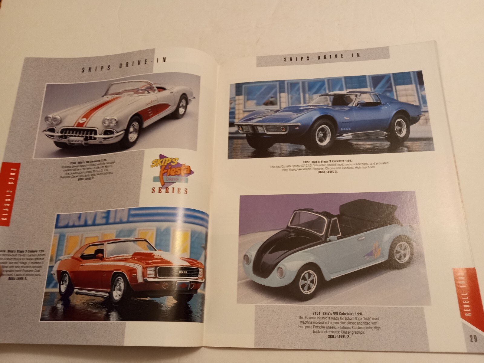 Revell 1993 Model Kits Catalog SPORTS CARS, AIRCRAFT, TRUCKS, NASA SPACE PROGRAM
