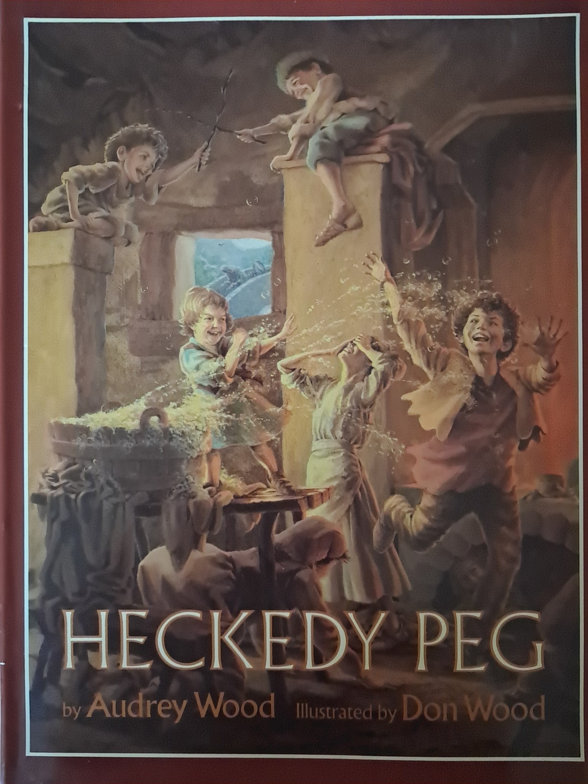 Autographed Audrey Wood Don Wood Heckedy Peg Hardcover Book
