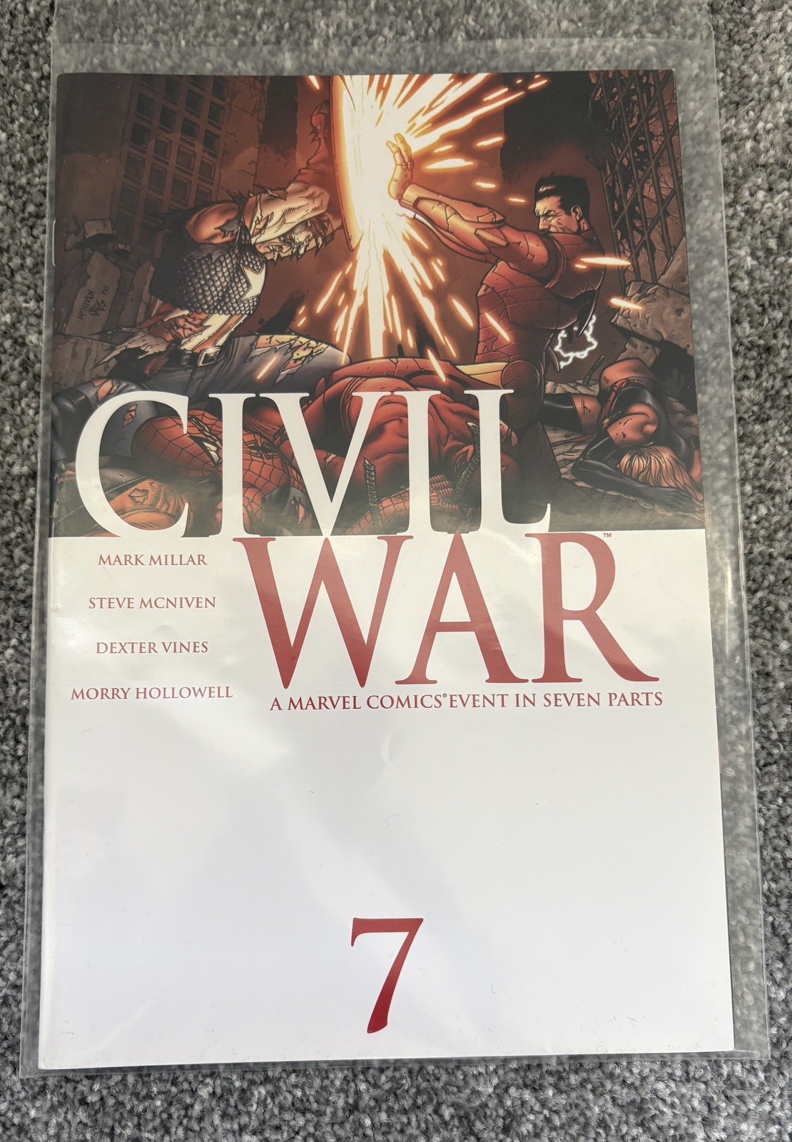 Civil War #1-7 2006 Marvel Comics Complete Set of 7