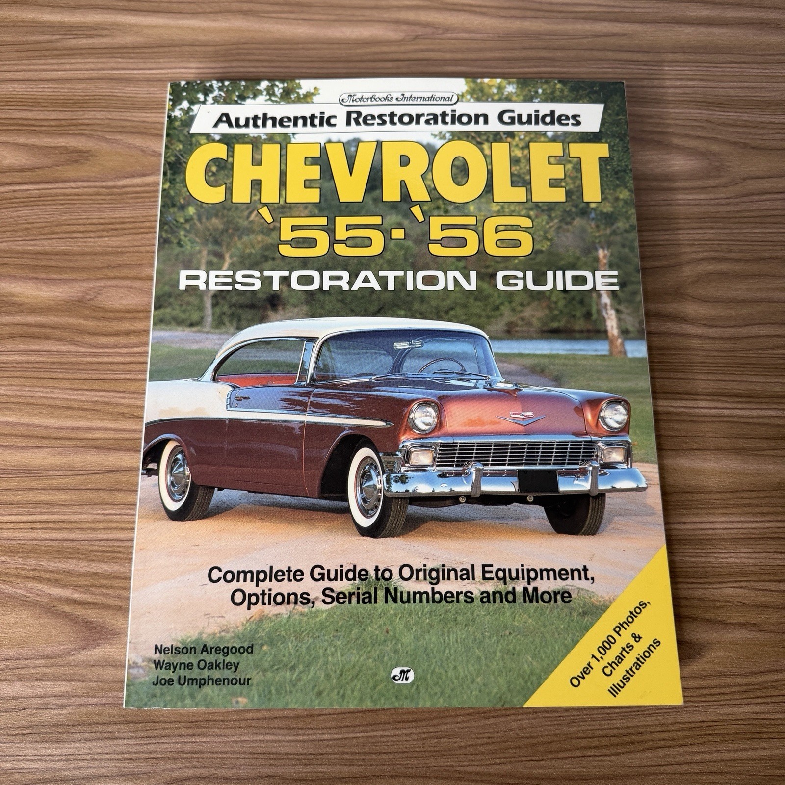 Chevrolet 1955-1956 Restoration Guide Over 1000 Photos & Charts GM 480 pages VG