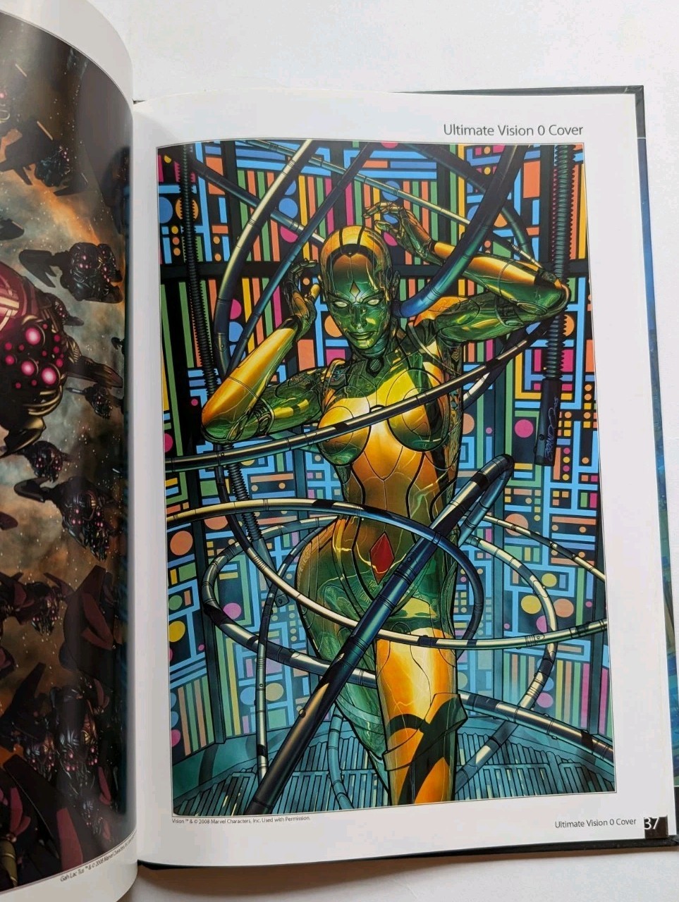 Venus Overdrive Art of Brandon Peterson Signed 2008 Hardcover Brandstudio Press