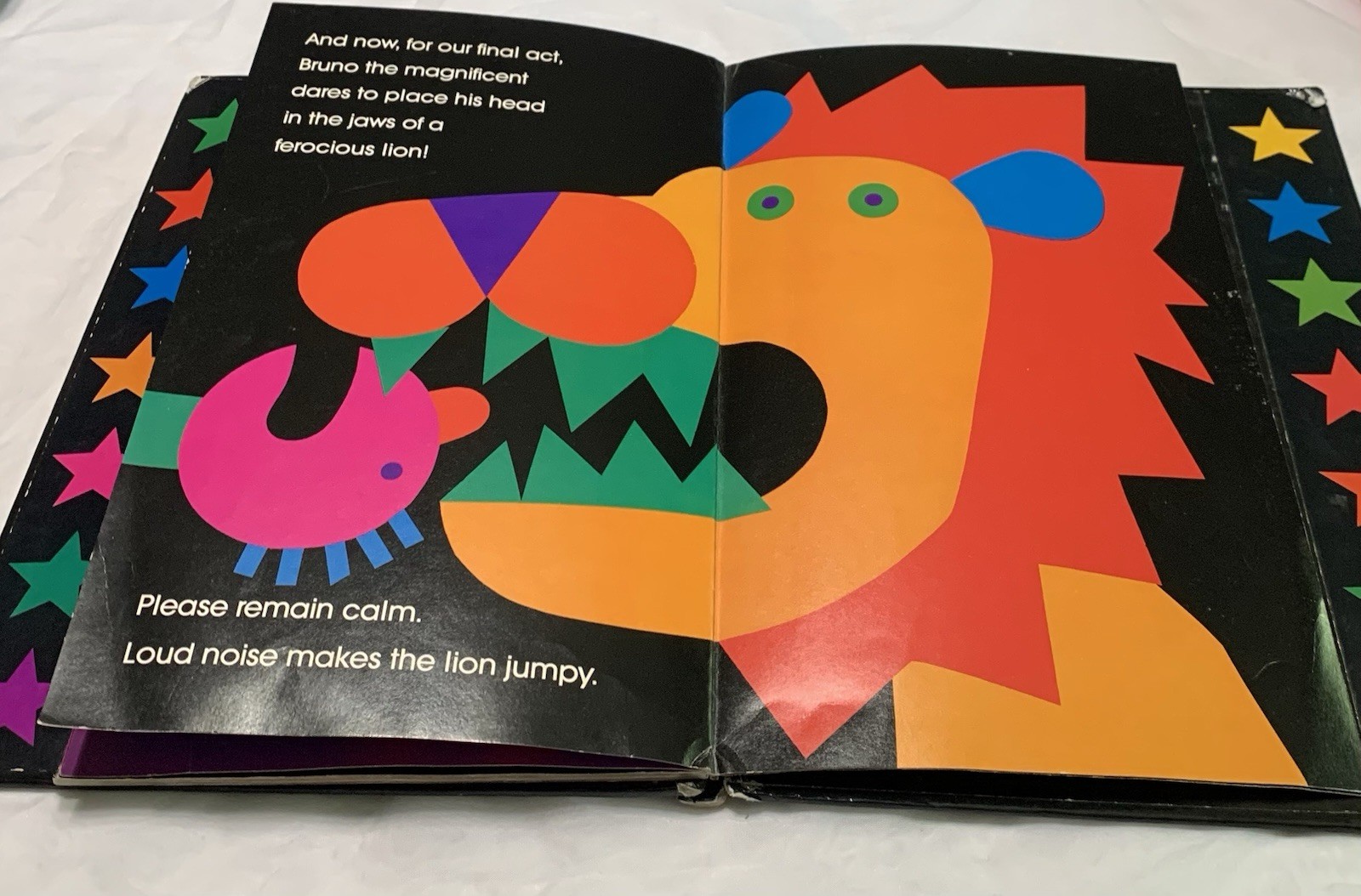 Lois Ehlert Circus Hardcover Picture Book Illustrated 1992 Ex-Library