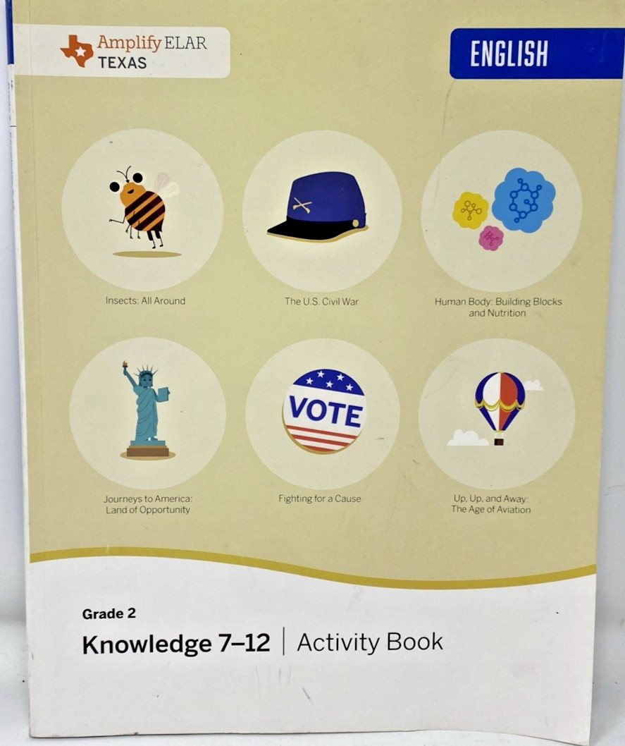 Amplify English Grade 2 Knowledge 7-12 Activity Book 105A