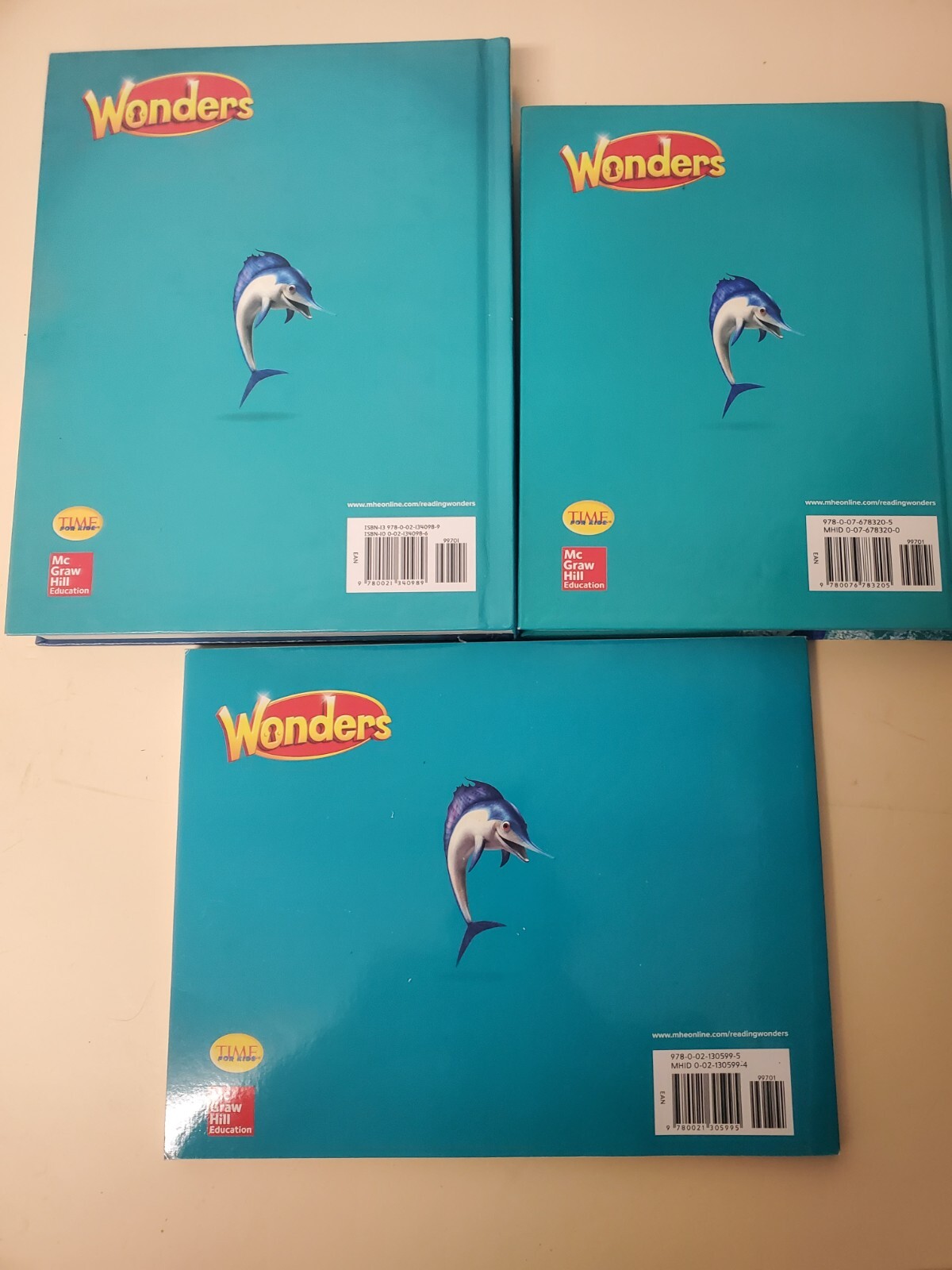 Wonders California Reading / Writing Workshop Literature Grade 2 – 3-book set