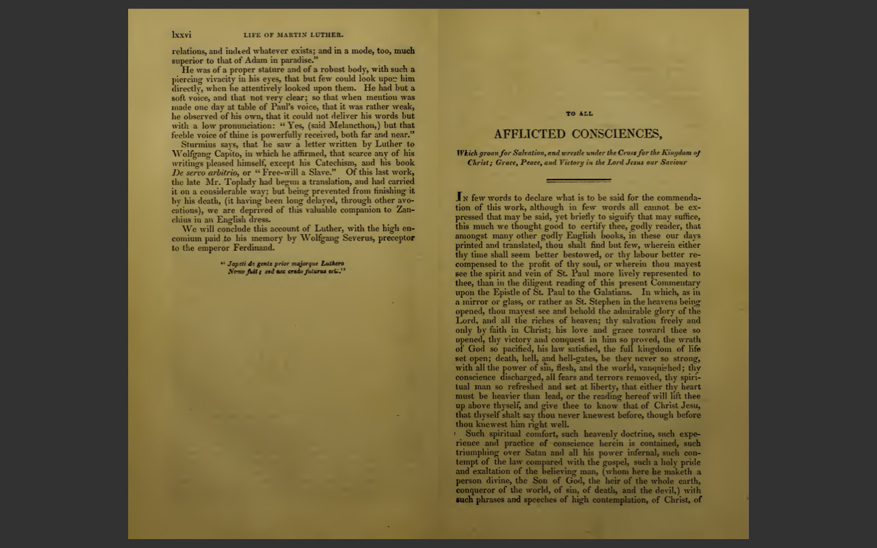 Martin Luther’s Commentary on Galatians (1644 Edition) PDF E-Book on CD-ROM