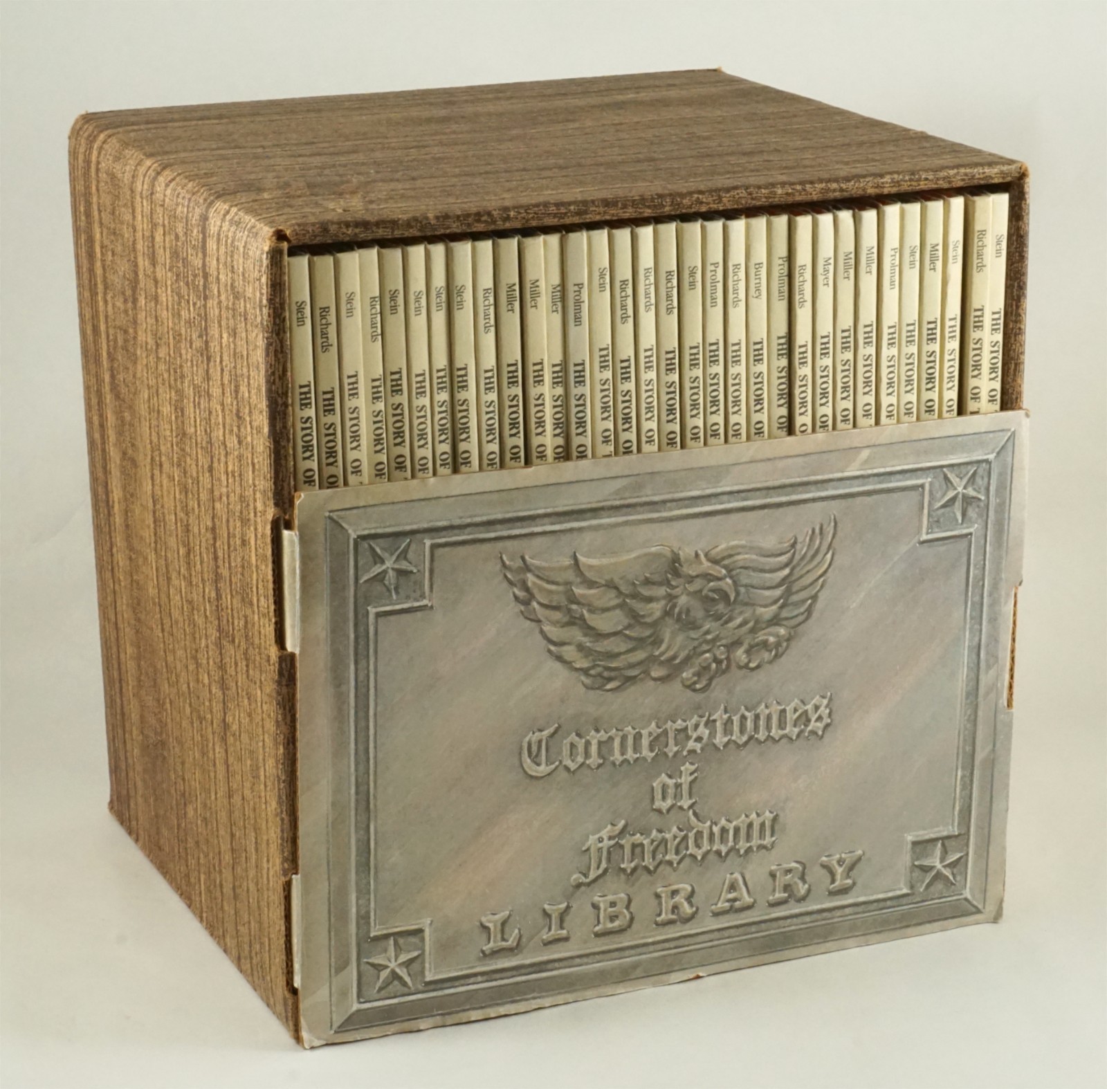 Cornerstones of Freedom Library Box Set of 32 Childrens Press Chicago ©1960s-70s