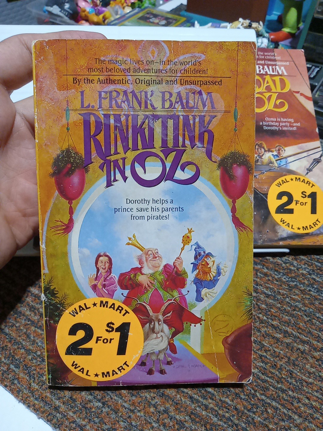 5x Wizard of Oz Series Paperback Books, L. Frank Baum Emerald City Tik-tok Ozma