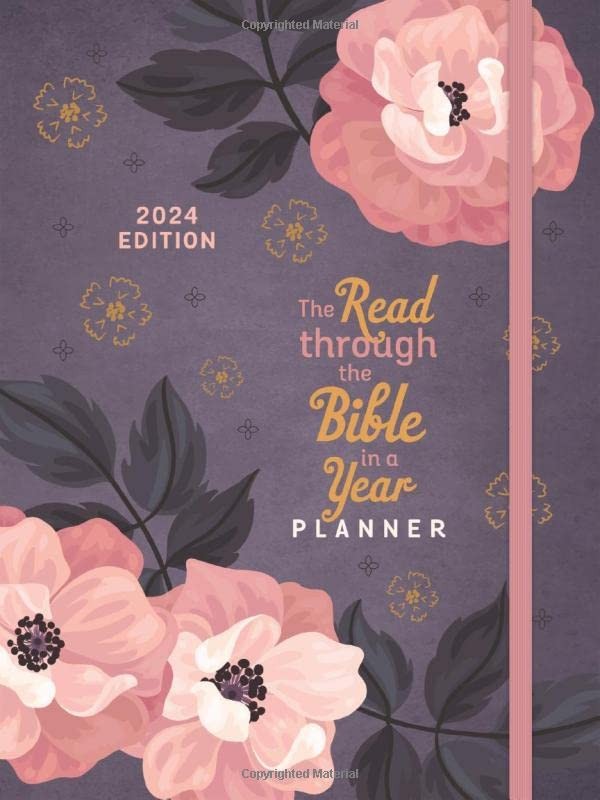 Read Through the Bible in a Year Planner, 2024