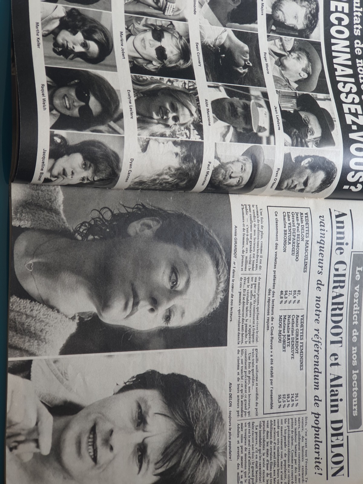 CINE REVUE 1983 SUPERMAN CHRISTOPHER REEVE TANYA ROBERTS BALSAM STALLONE GERE