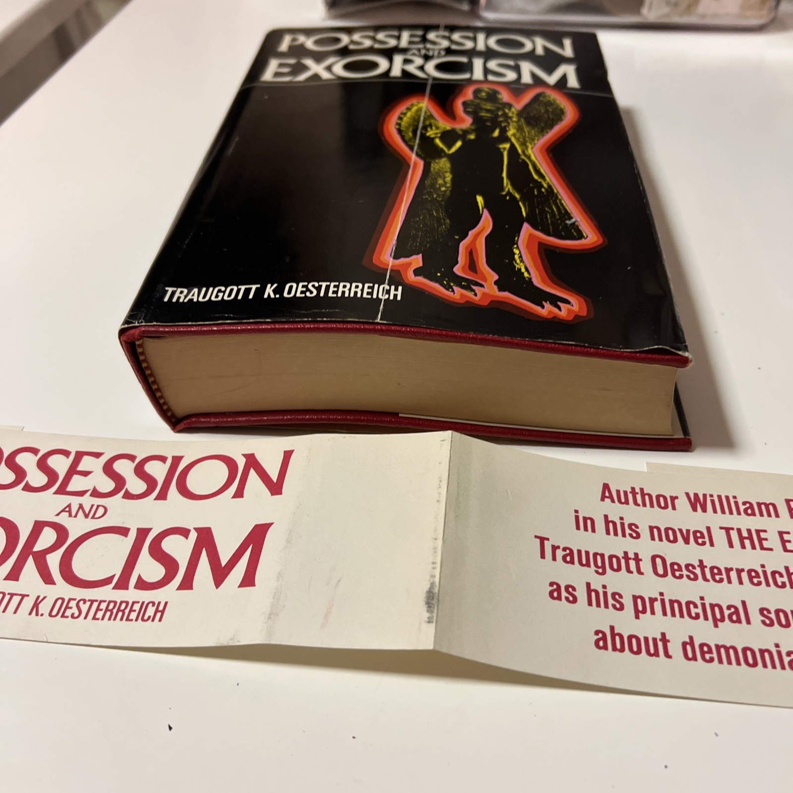 POSSESSION AND EXORCISM – Traugott K Oesterreich ( HC/DJ 1974) First Edition