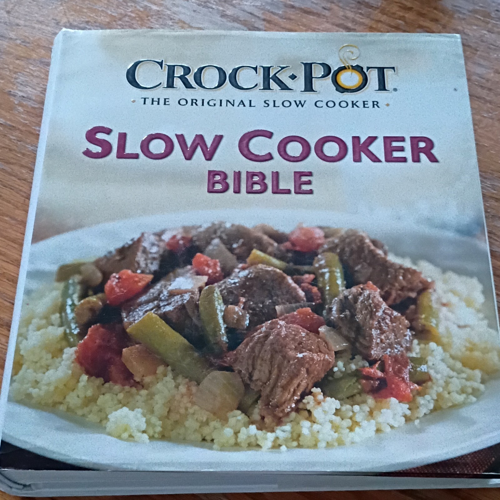 Slow Cooker Bible Illustrated Hardcover Cookbook English Methods Slow Cooking