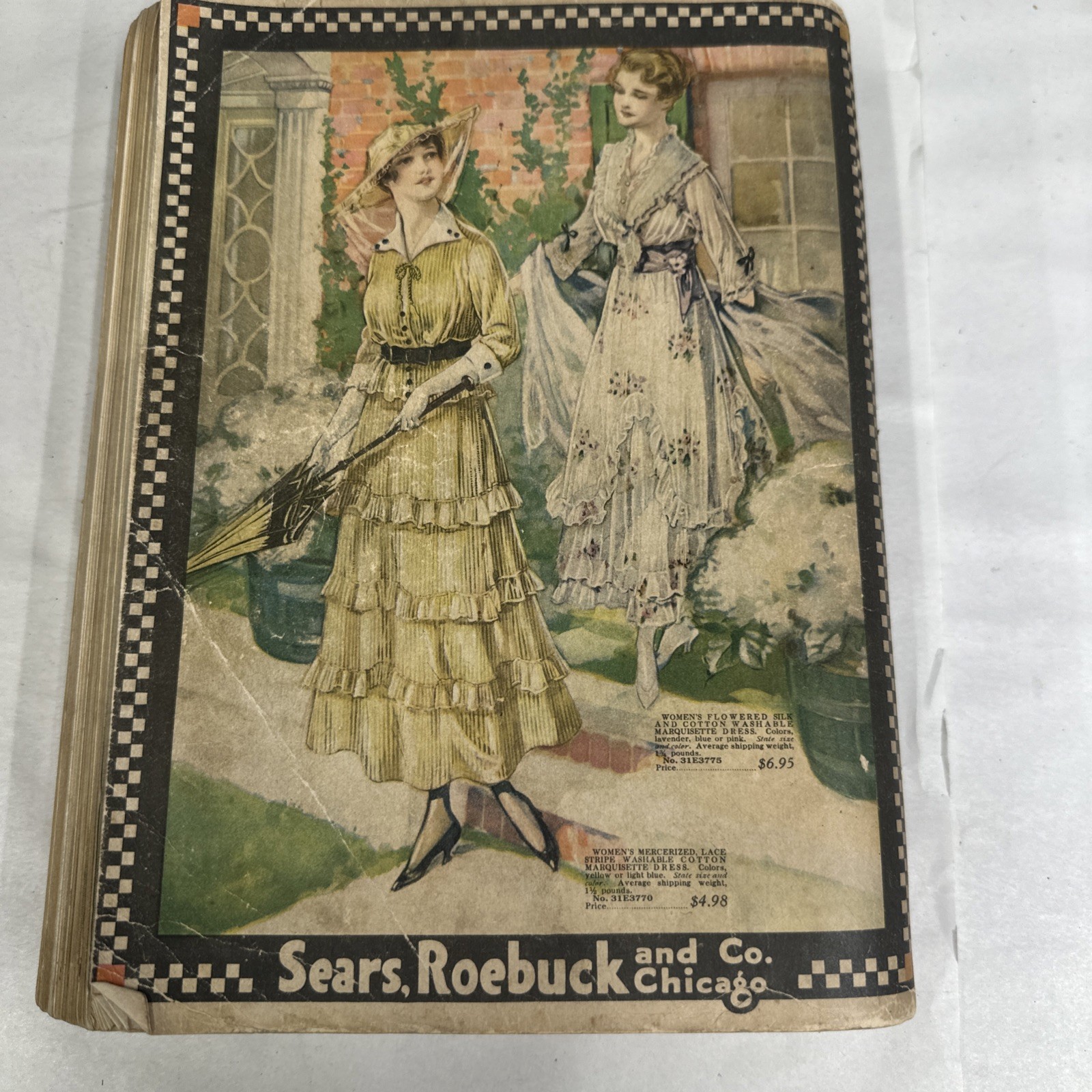 Sears Roebuck And Company Catalog #132 1916 Original Chicago