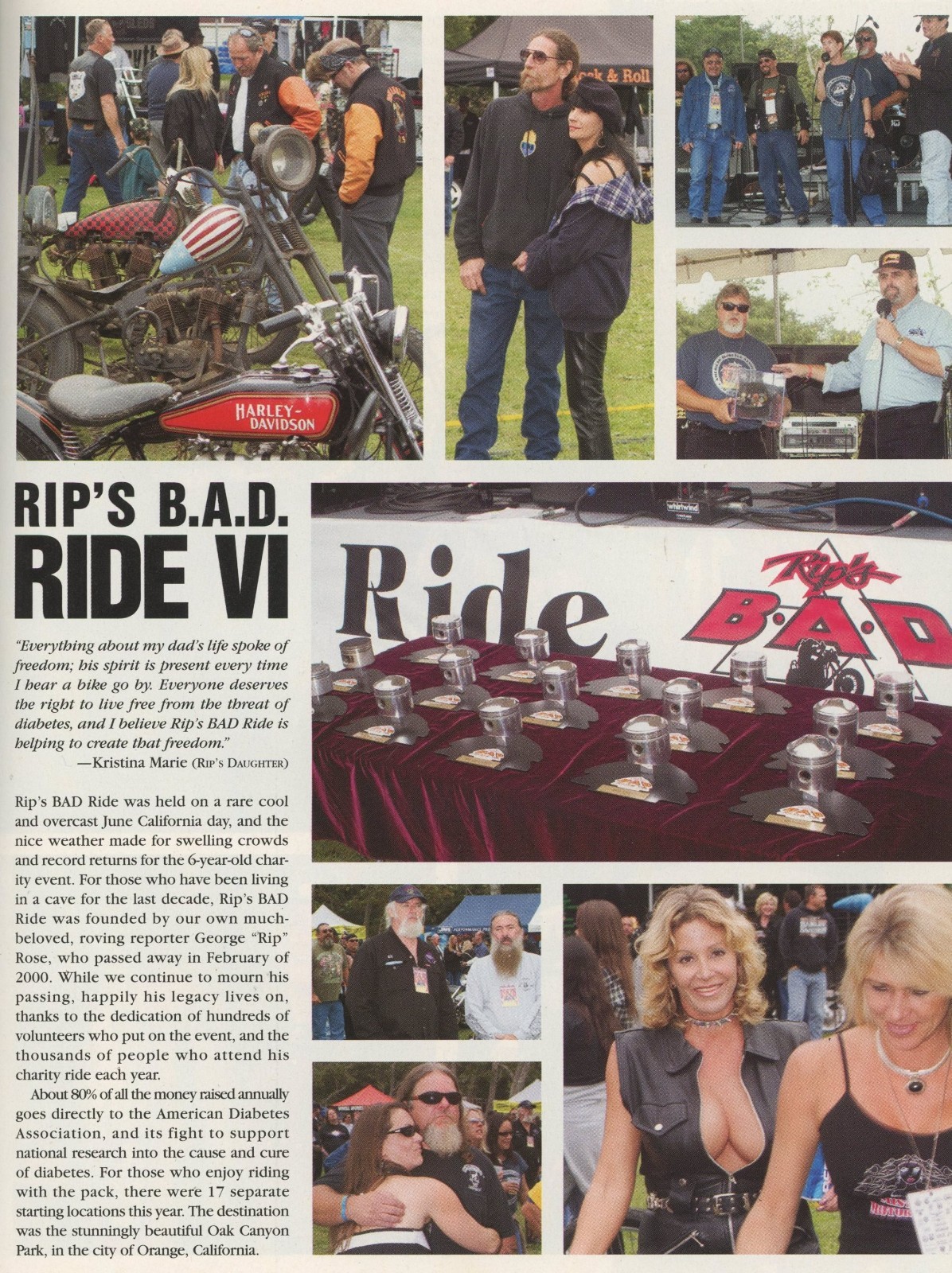 EASYRIDERS Magazine – January 2004 with Jessica Jaymes on the cover