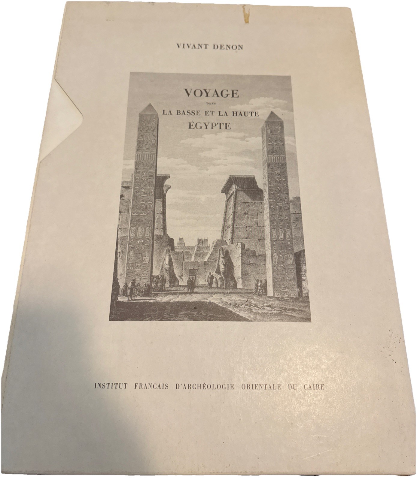 Vivant Denon-Voyage Dans La Basse Et La Haute Egypte Institute Francais Rare 90’