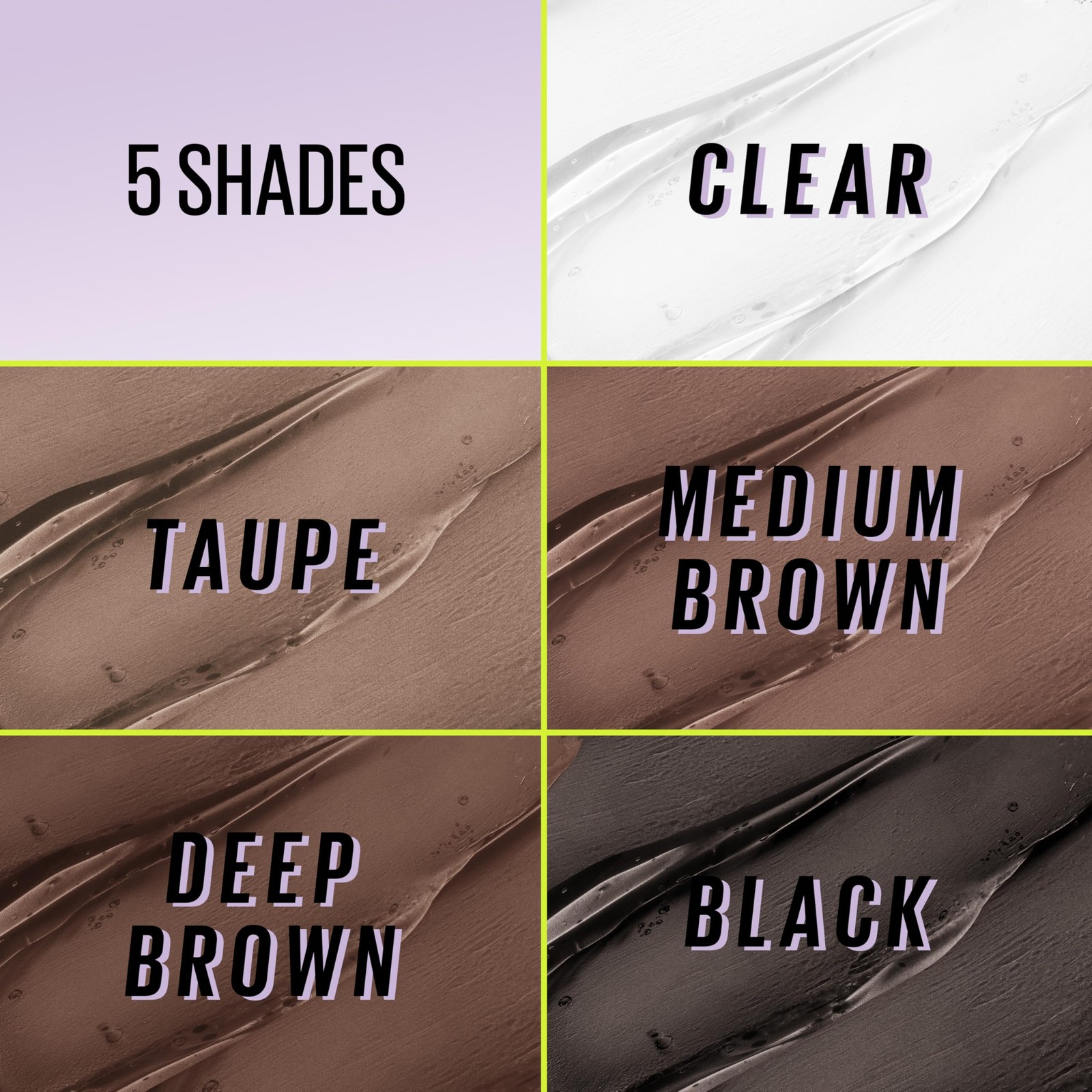 Maybelline Super Lock Brow Glue Eyebrow 0.23 Fl Oz (Pack of 1), 253 Taupe
