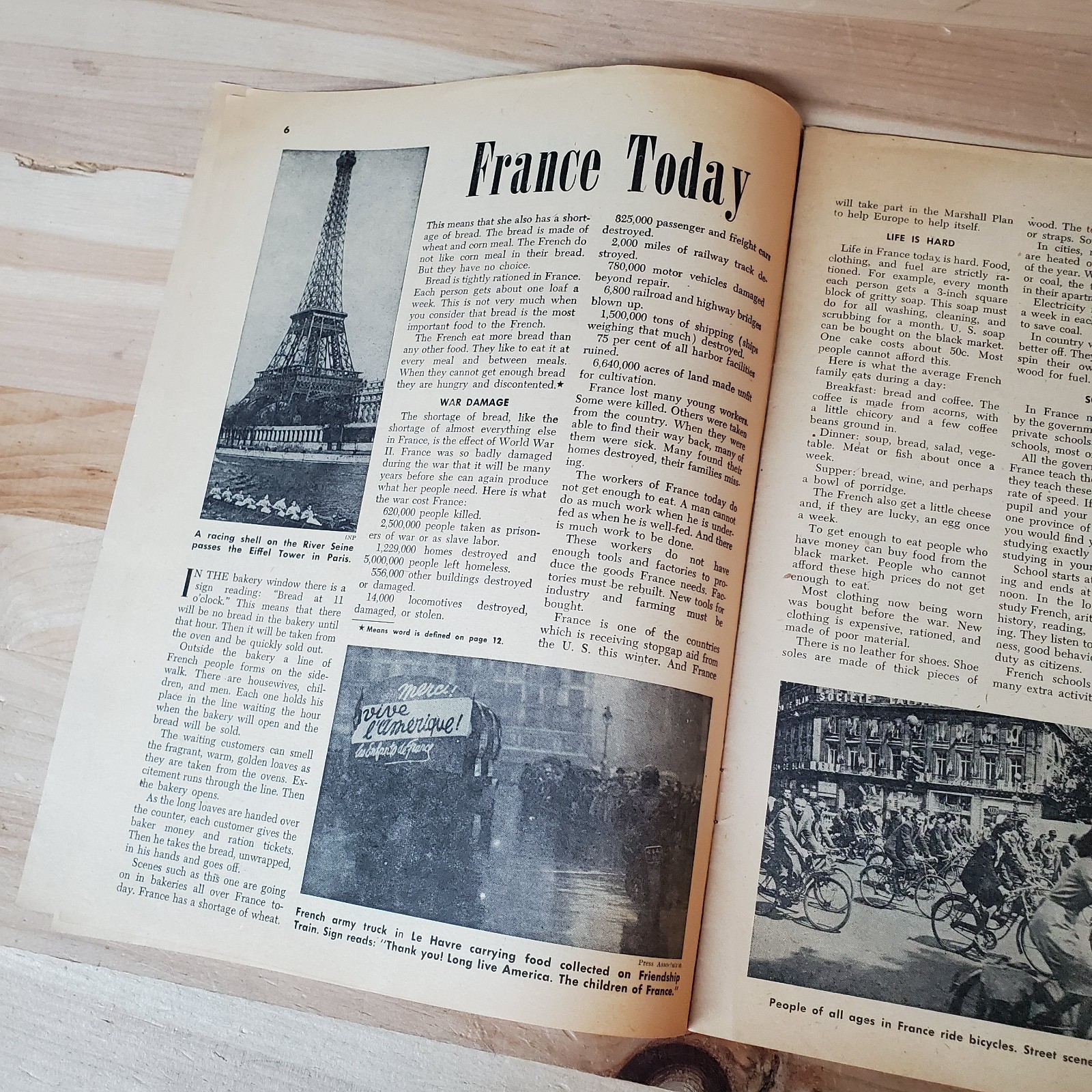 JUNIOR SCHOLASTIC Feb. 2, 1948 FRANCE TODAY Your World View Magazine