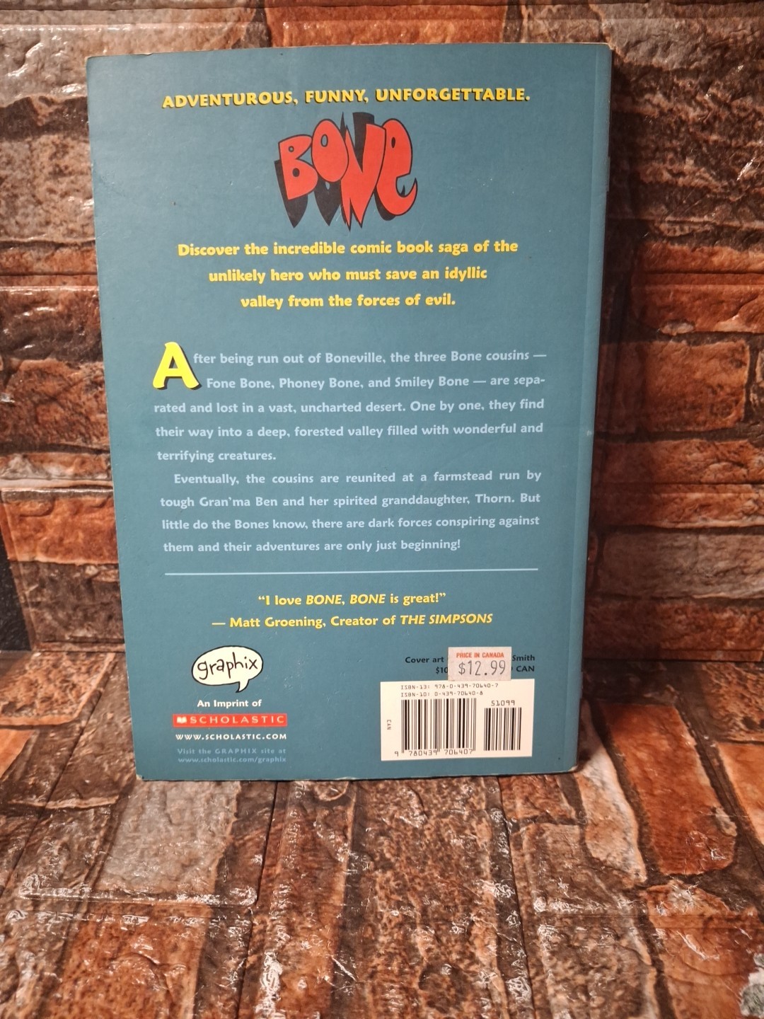 Out from Boneville: a Graphic Novel (BONE #1) by Jeff Smith (2005, Trade…