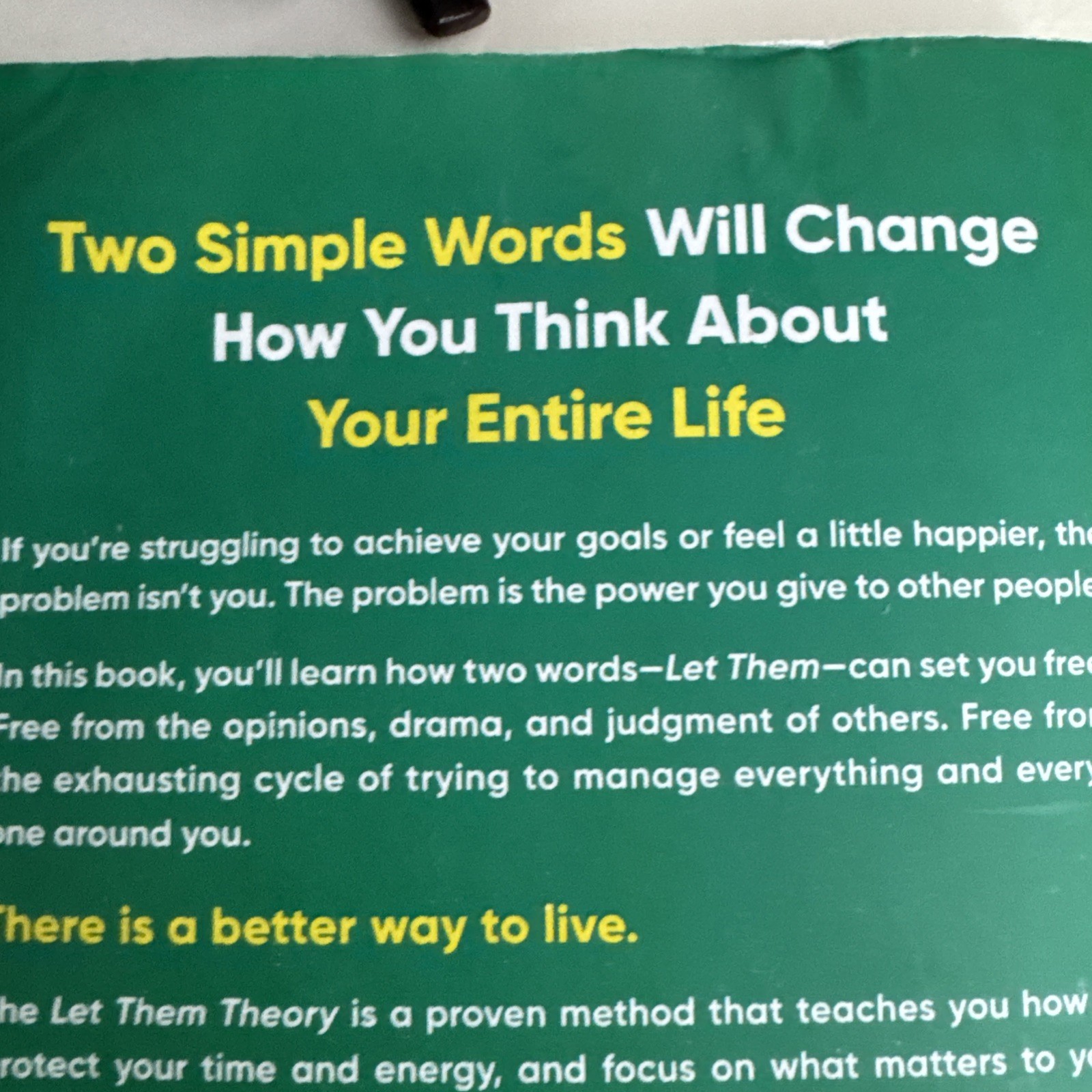 The Let Them Theory by Mel Robbins 2024 Paperback A Life Changing