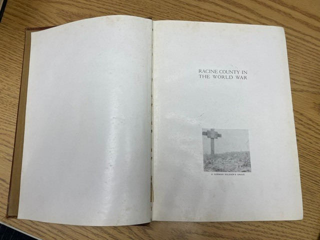 Racine County In The World War – 1920 – by Walter L Haight 121th Field Artillery