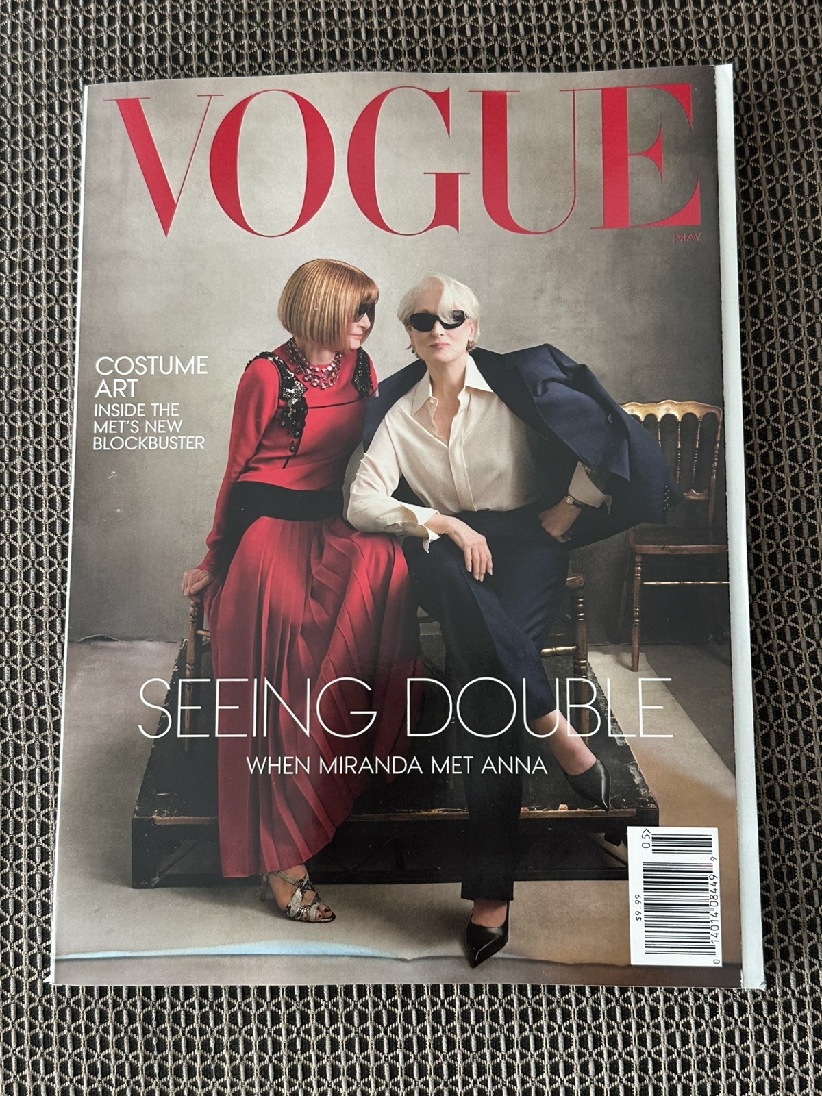 MERYL STREEP & ANNA WINTOUR * Vogue May 2026 DEVIL WEARS PRADA * Ship Worldwide