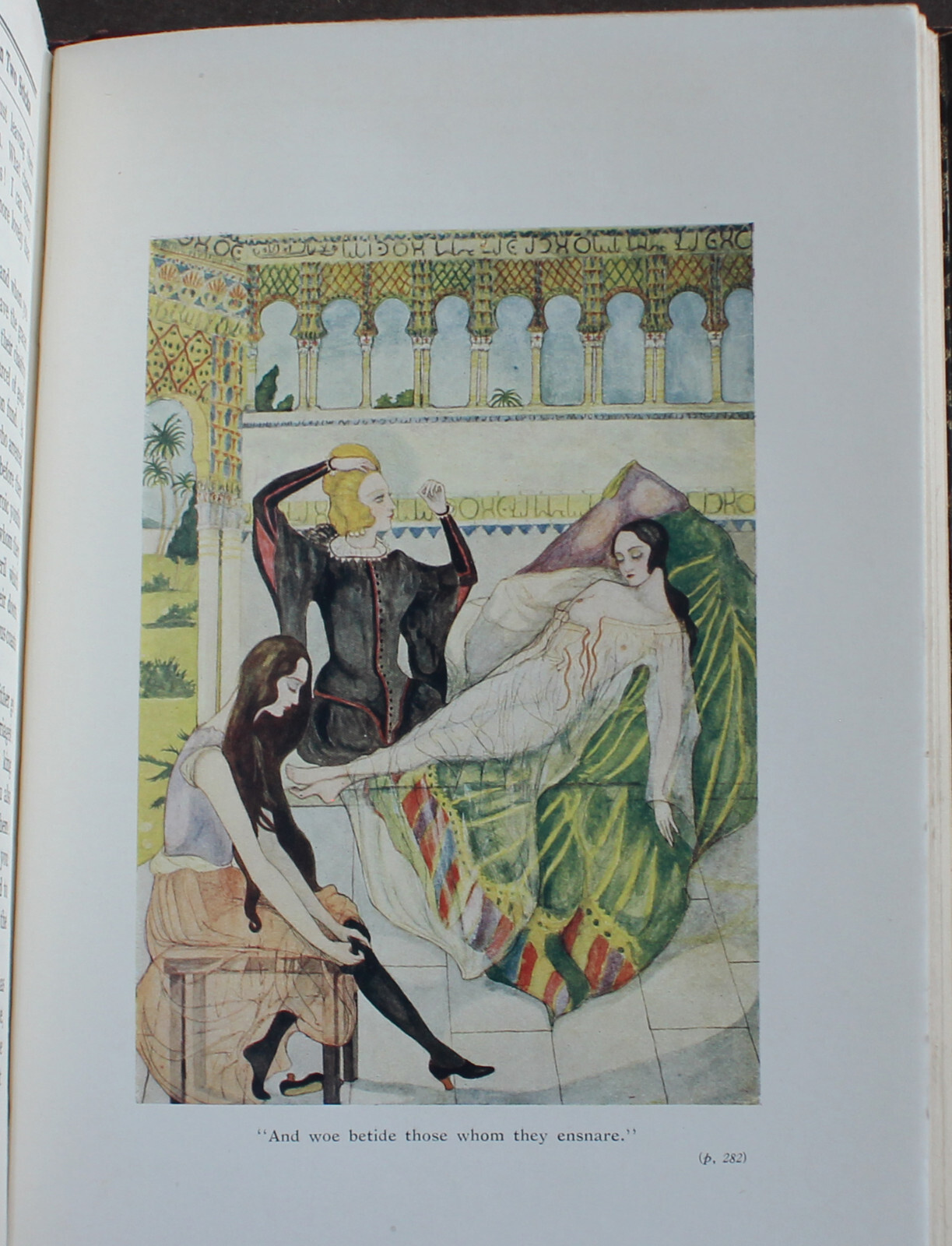 Rare Antique Old Book Devil On Two Sticks 1926 Illustrated Occult Demon Spain ⭐