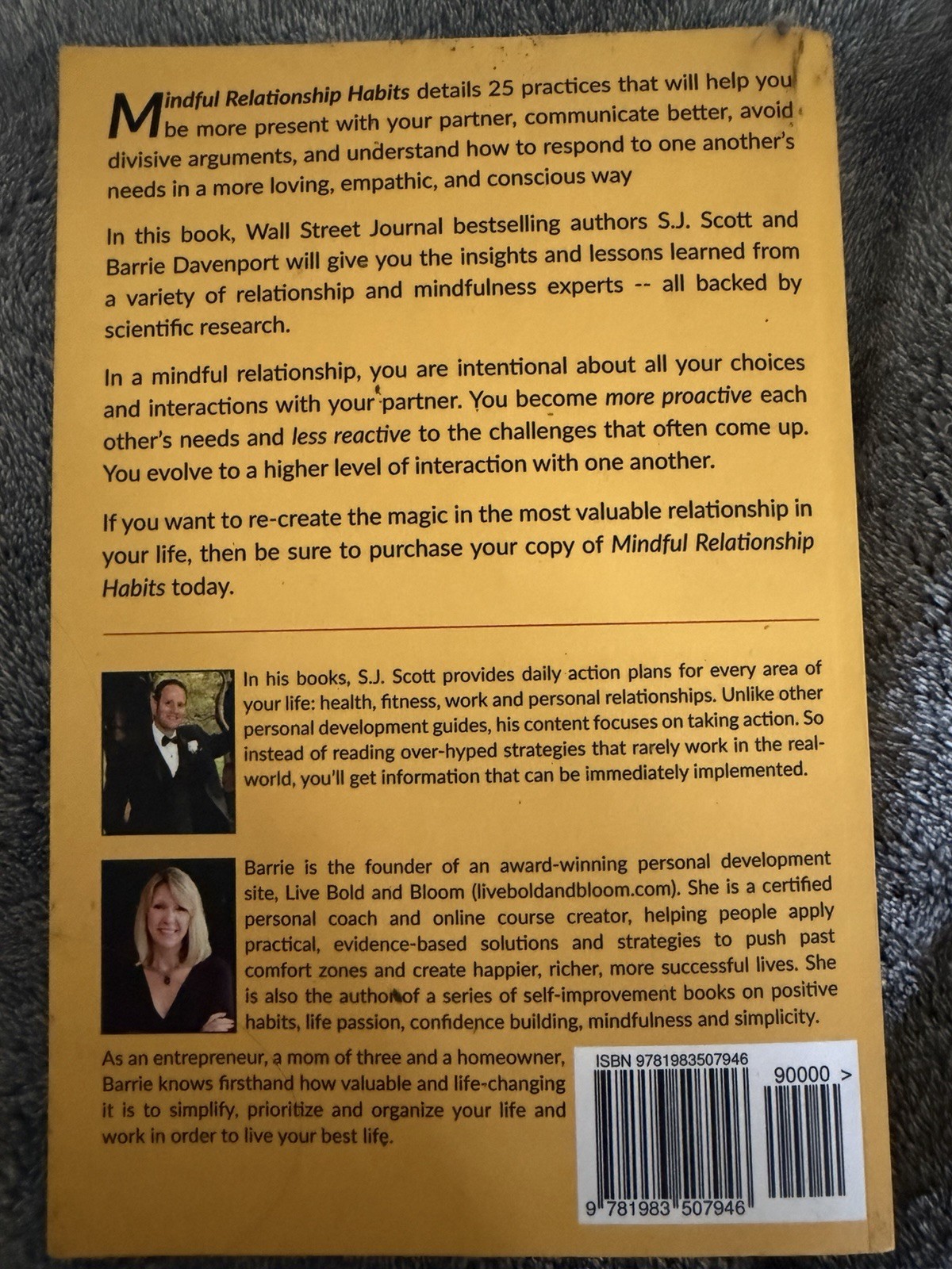 S.J. Scott & Barrie Davenport Mindful Relationship Habits TPB 2018