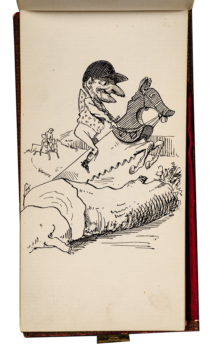 Edward Linley Sambourne / Sketches from Punch’s Book of British Costumes Signed
