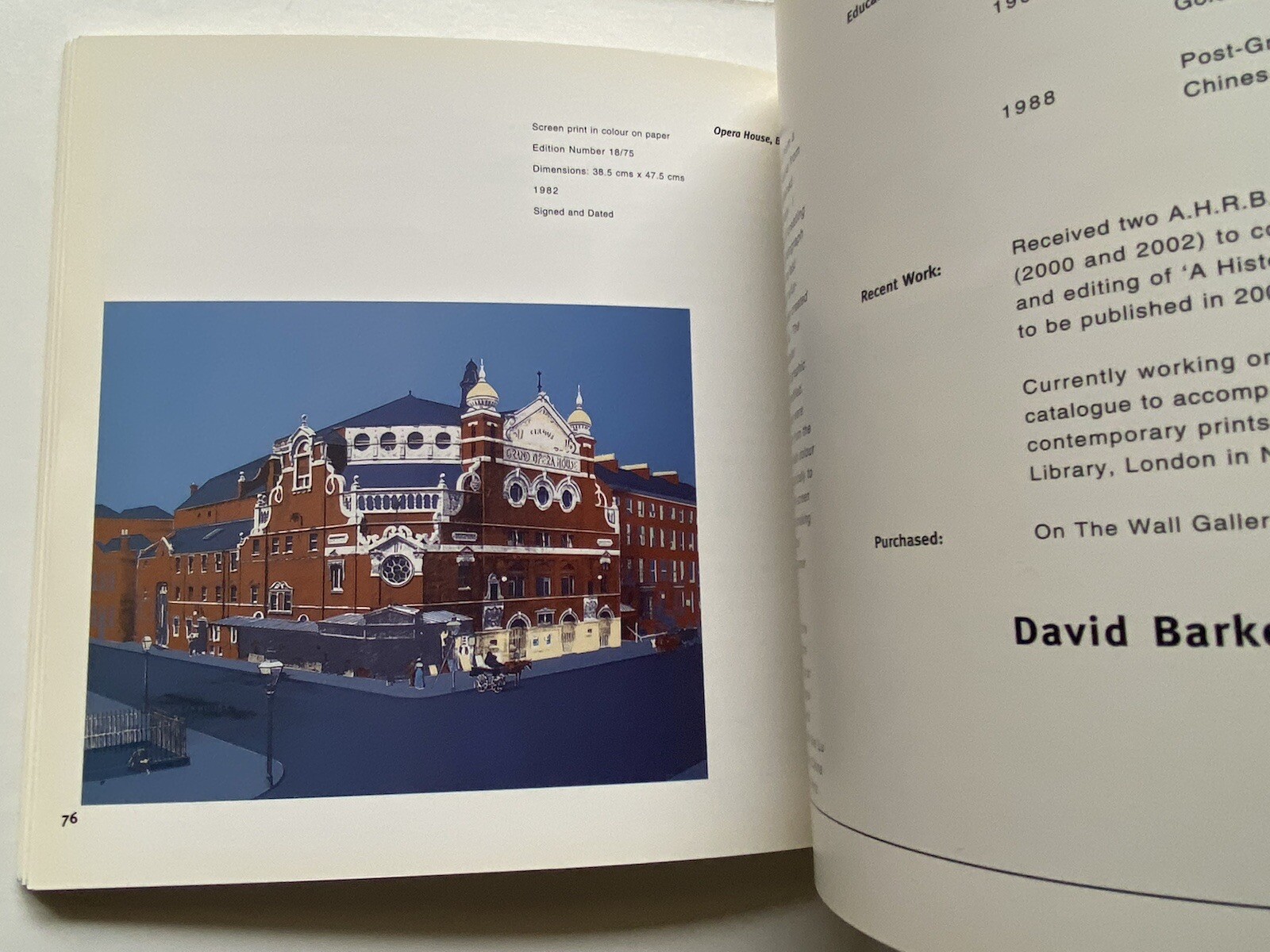 VERY RARE 2003 Government of Ireland ART EXHIBITION BOOK Impressions Exhibition