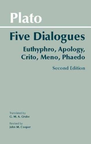 Plato: Five Dialogues: Euthyphro, Apology, Crito, Meno, Phaedo (Hackett C – GOOD
