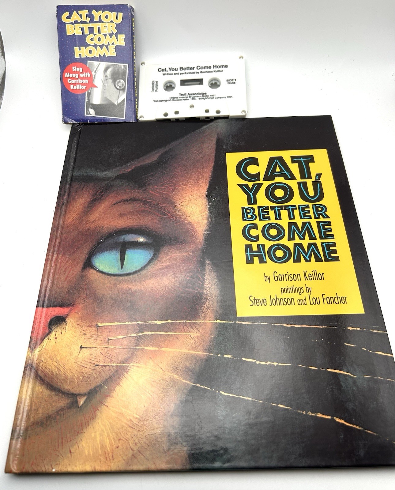 Signed By Author-Cat, You Better Come Home – By Garrison Keillor With Cassette