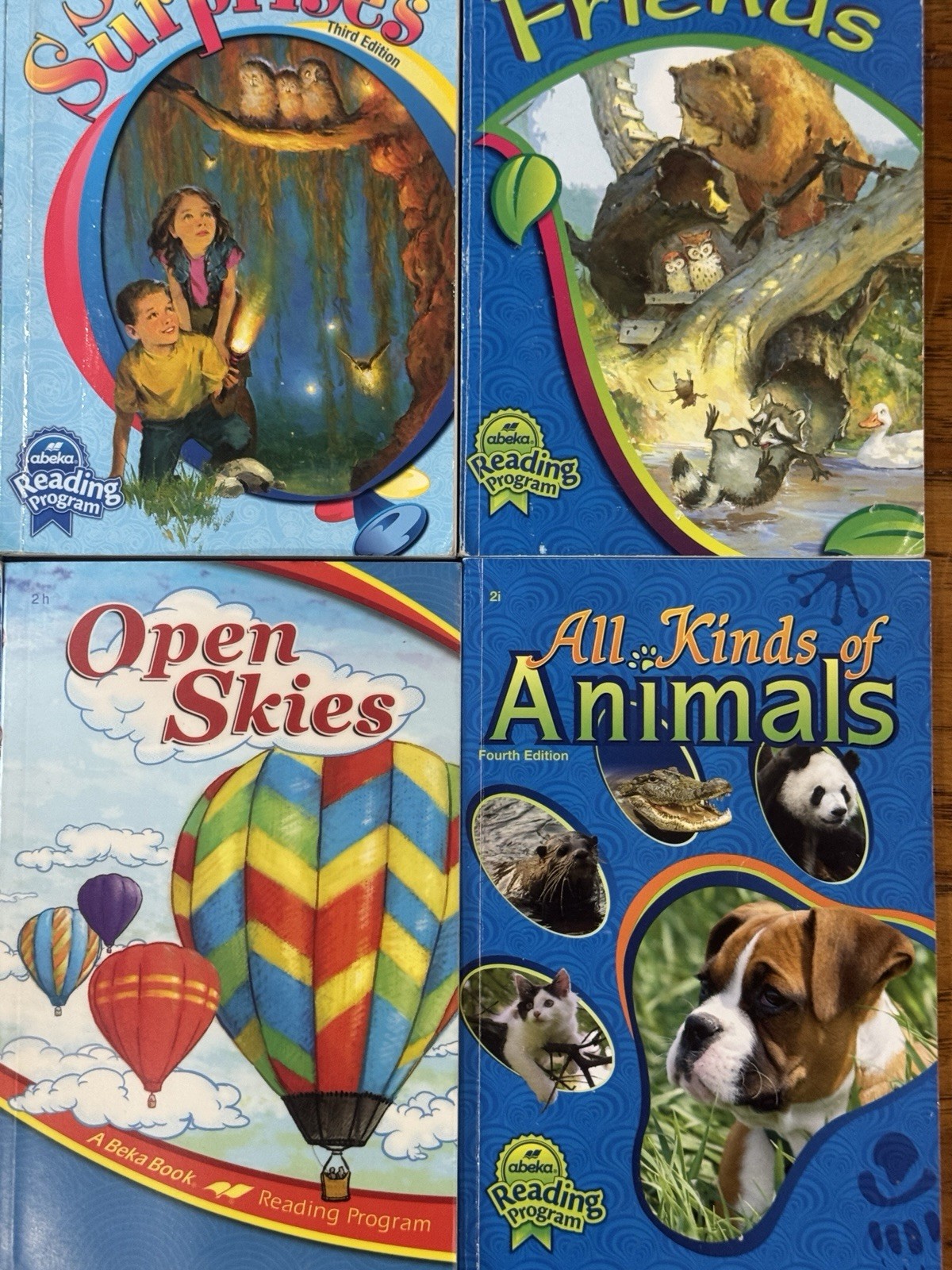 Lot of 9 A Beka Book Reading Program Level 1 (5) Level 2 (4) 1st & 2nd Grade