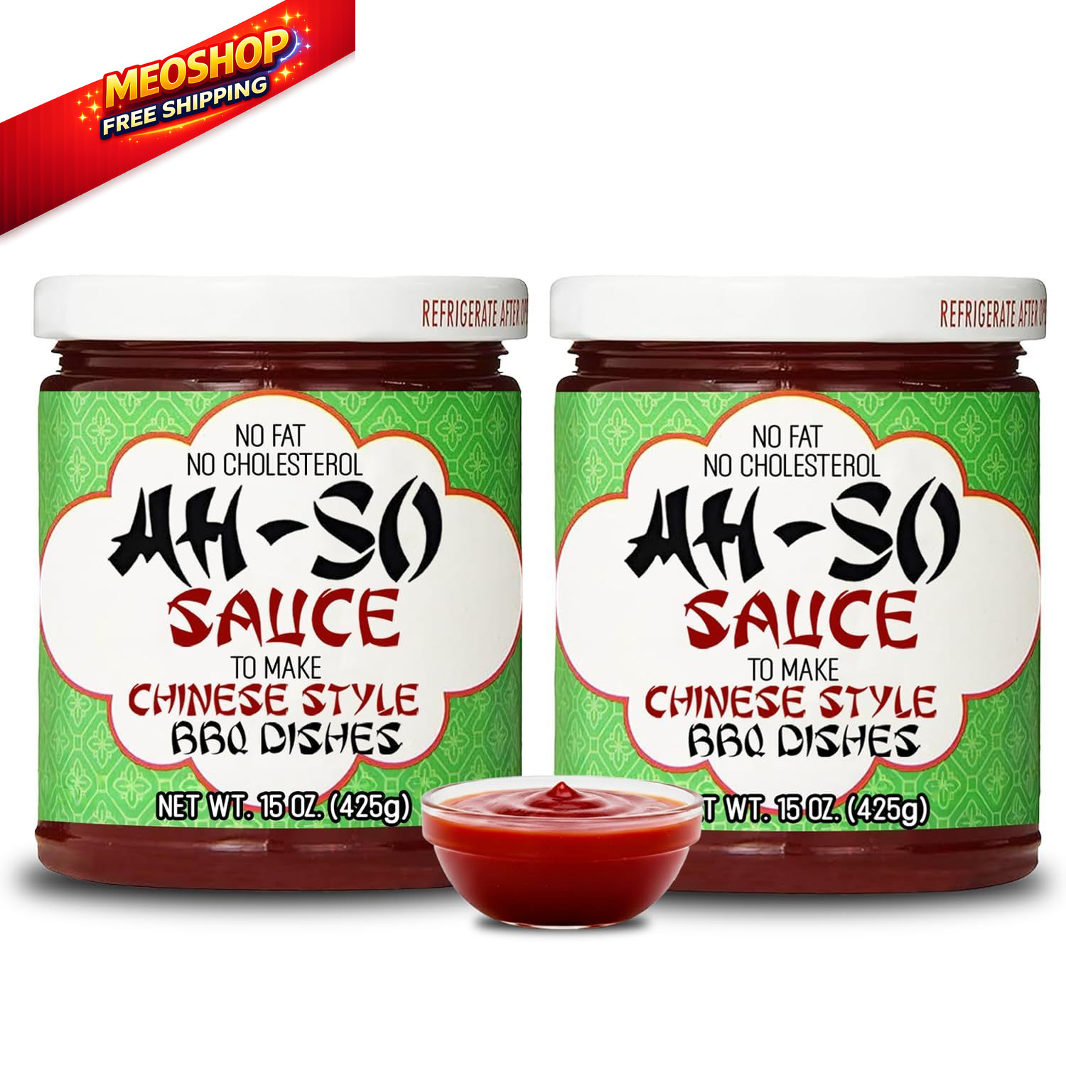 Ah-So Chinese Rib Sauce – 2 Pack (2 × 11 oz Jars) | 11 Ounce (Pack of 2)