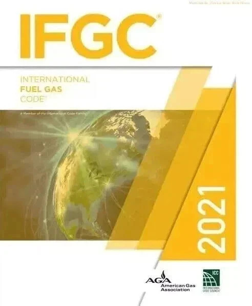 IFGC 2021 , International Fuel Gas Code 2021 Paperback ICC Brand New and Sealed