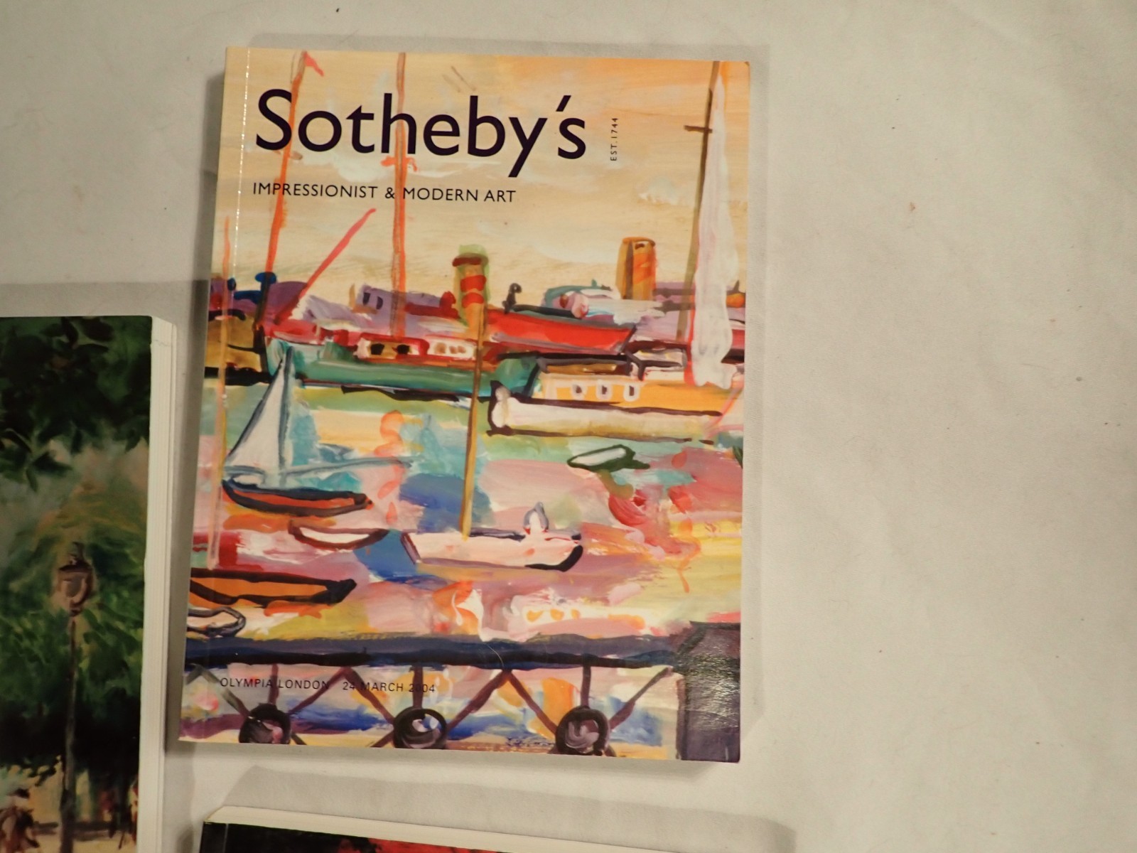 5 Lot Sotheby’s Auction Catalogs 2000’s Contemporary, Impressionist, Modern art