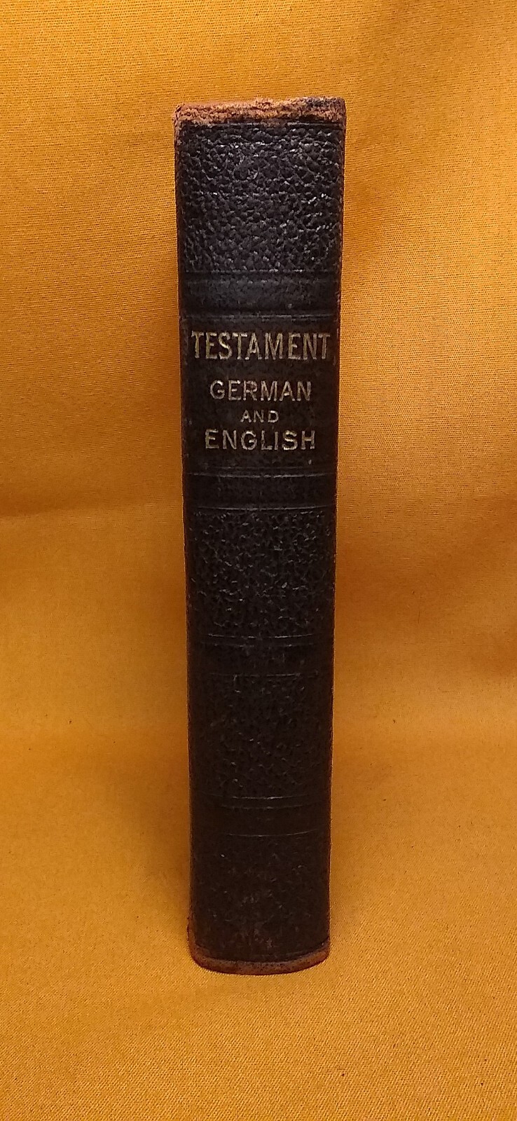 The New Testament German and English text 1898 HC American Bible Society