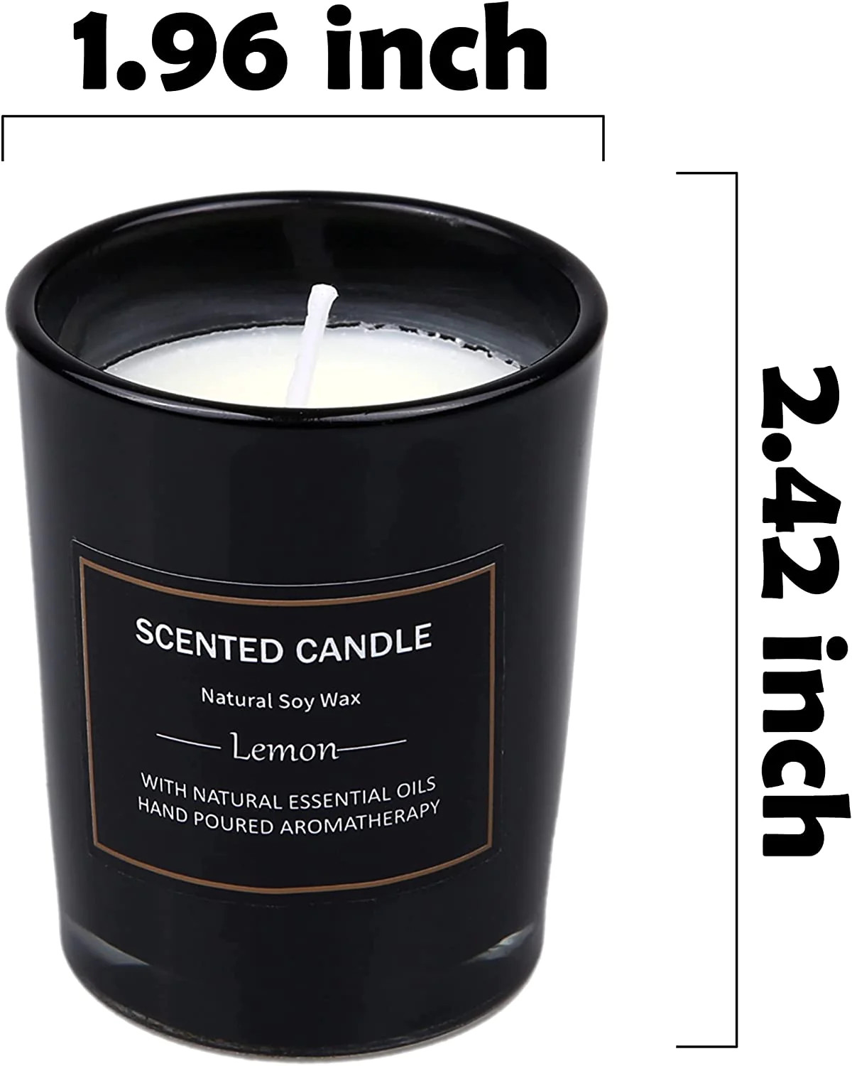12 Pack Scented Candles Gift Set 2.5oz Aromatherapy Candle Soy
