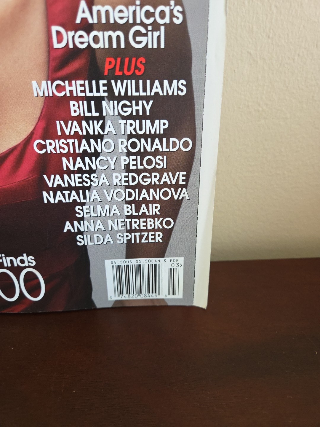 2007 VOGUE Magazine Jennifer Hudson Cover 637 Pages March 2007 Fashion Power