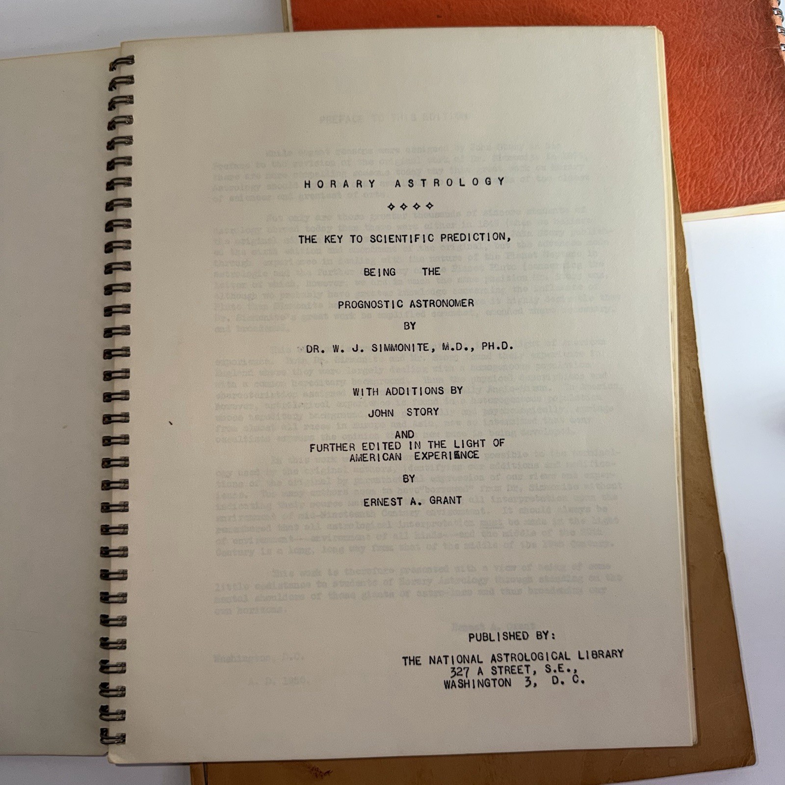 360 degrees of the Zodiac American Federation Of Astrologers Lot Of 3 Transits