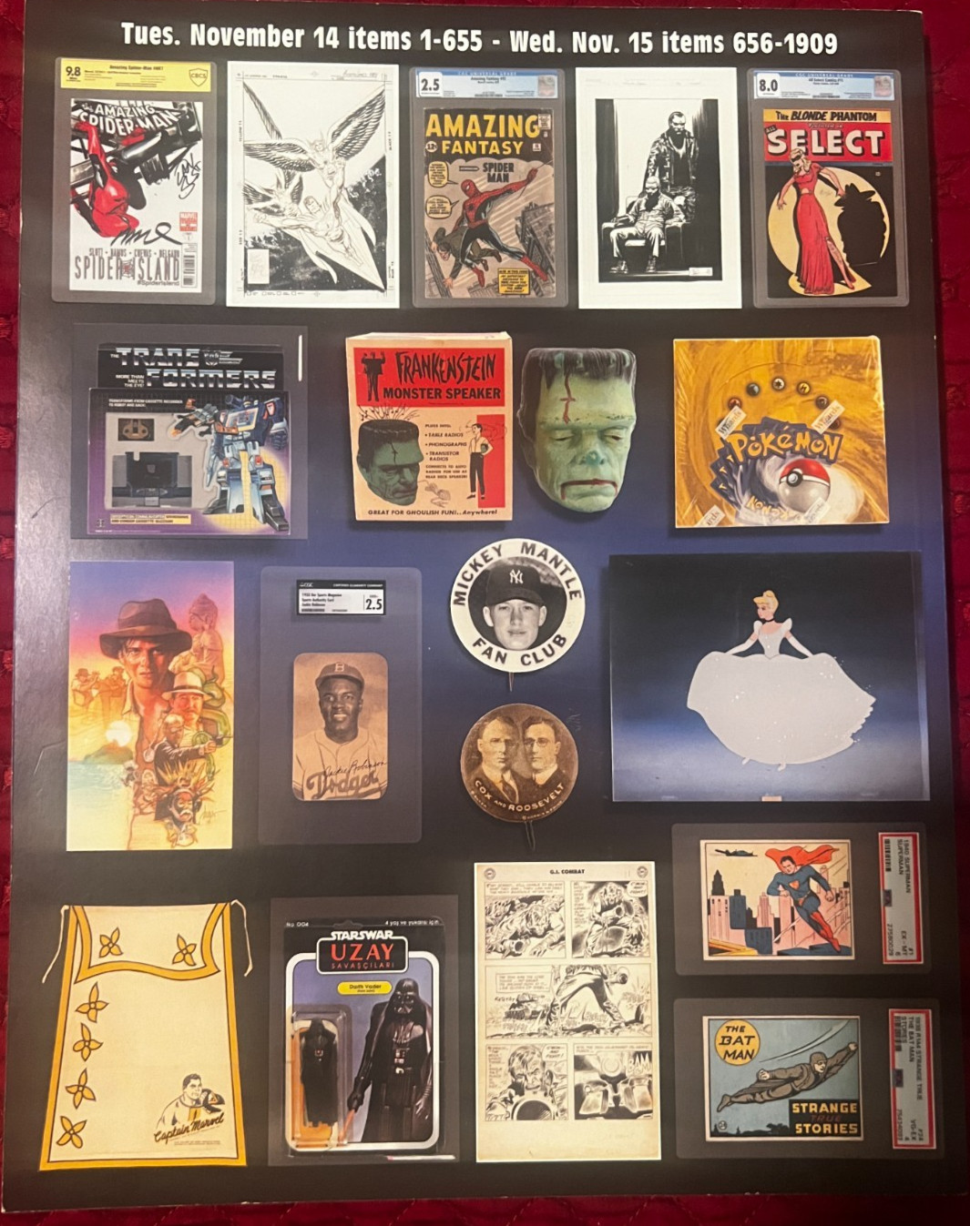 Hake’s Auction Catalog November 2023 #239 266 pages