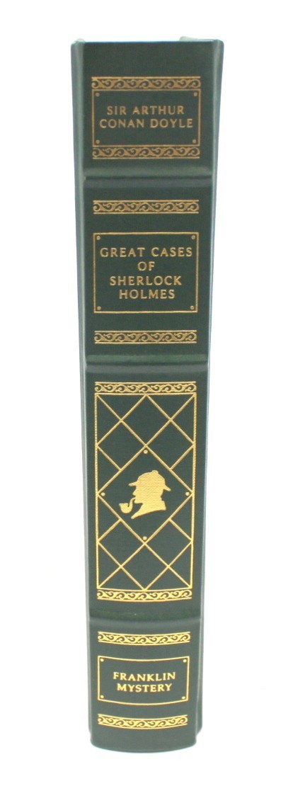 Great Cases Of Sherlock Holmes Book Sir Arthur Conan Doyle The Franklin Library