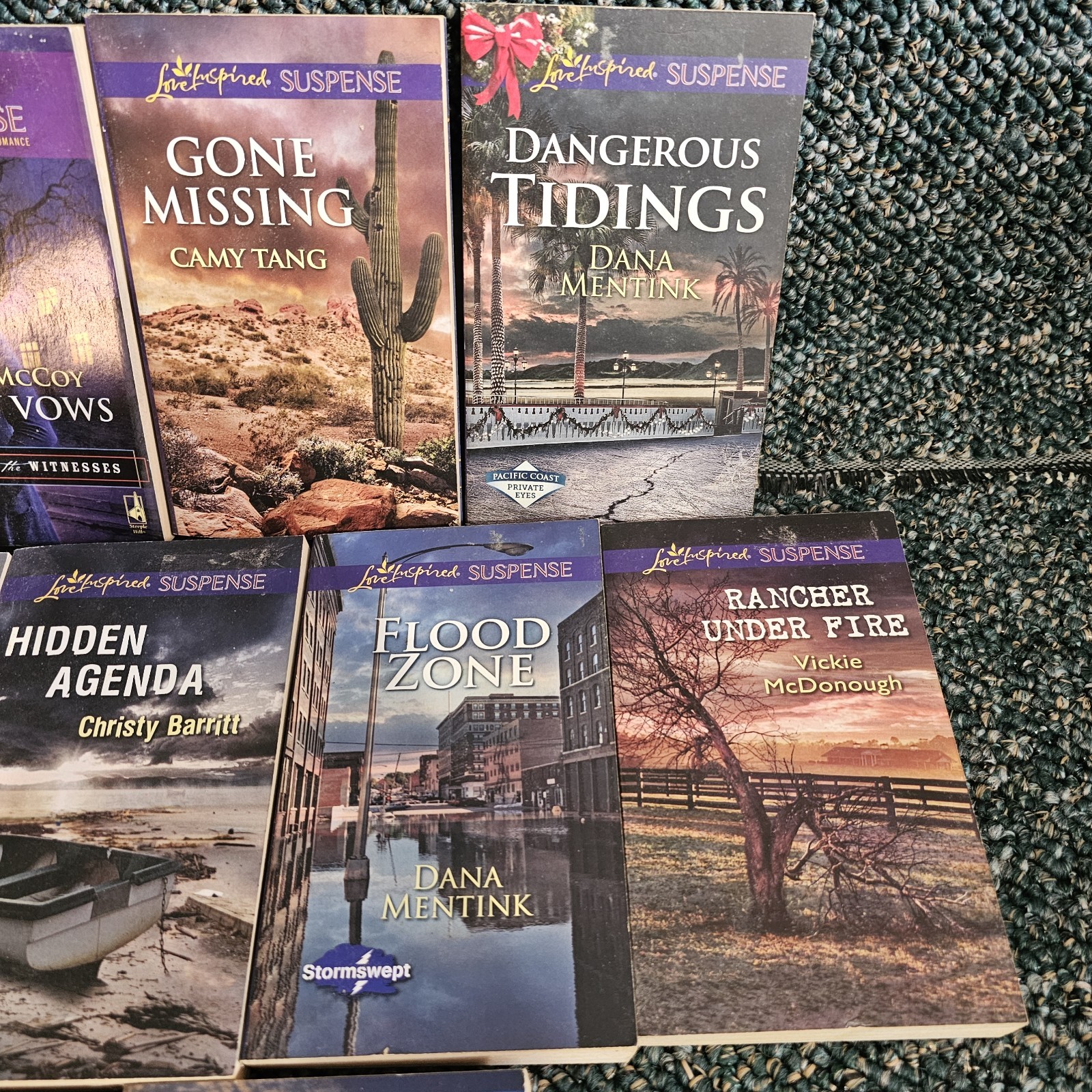 Love Inspired Suspense 15 Book Lot