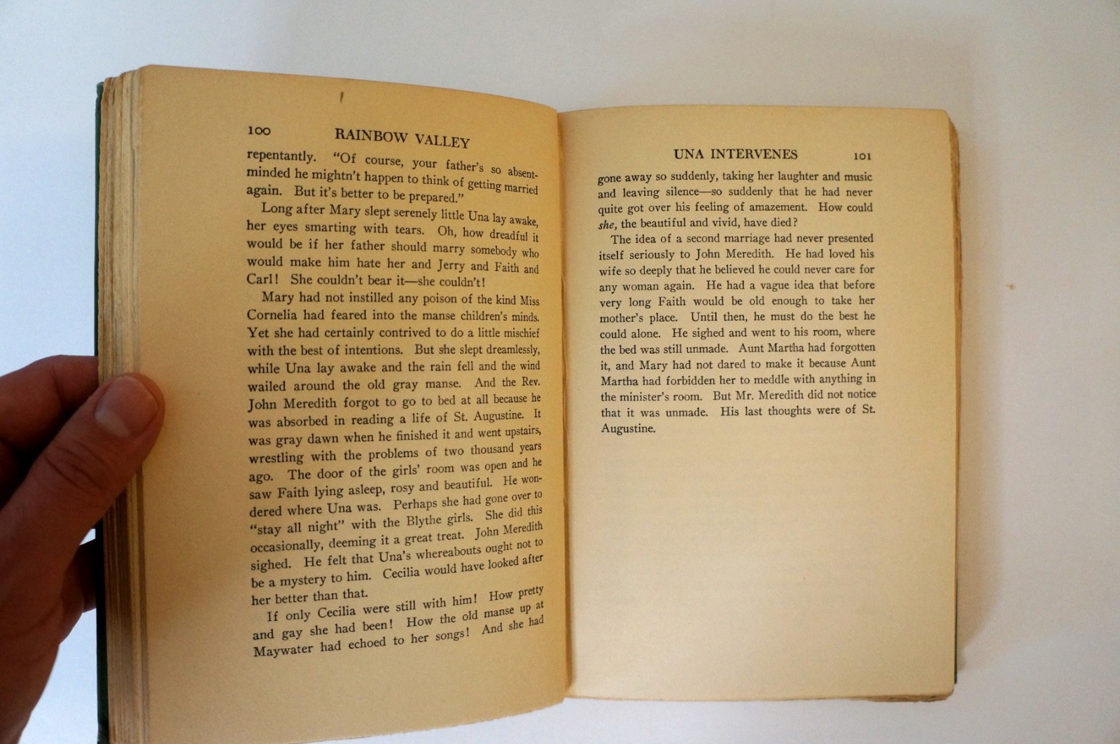 Rainbow Valley by L.M. Montgomery 1919 First Edition Hardcover