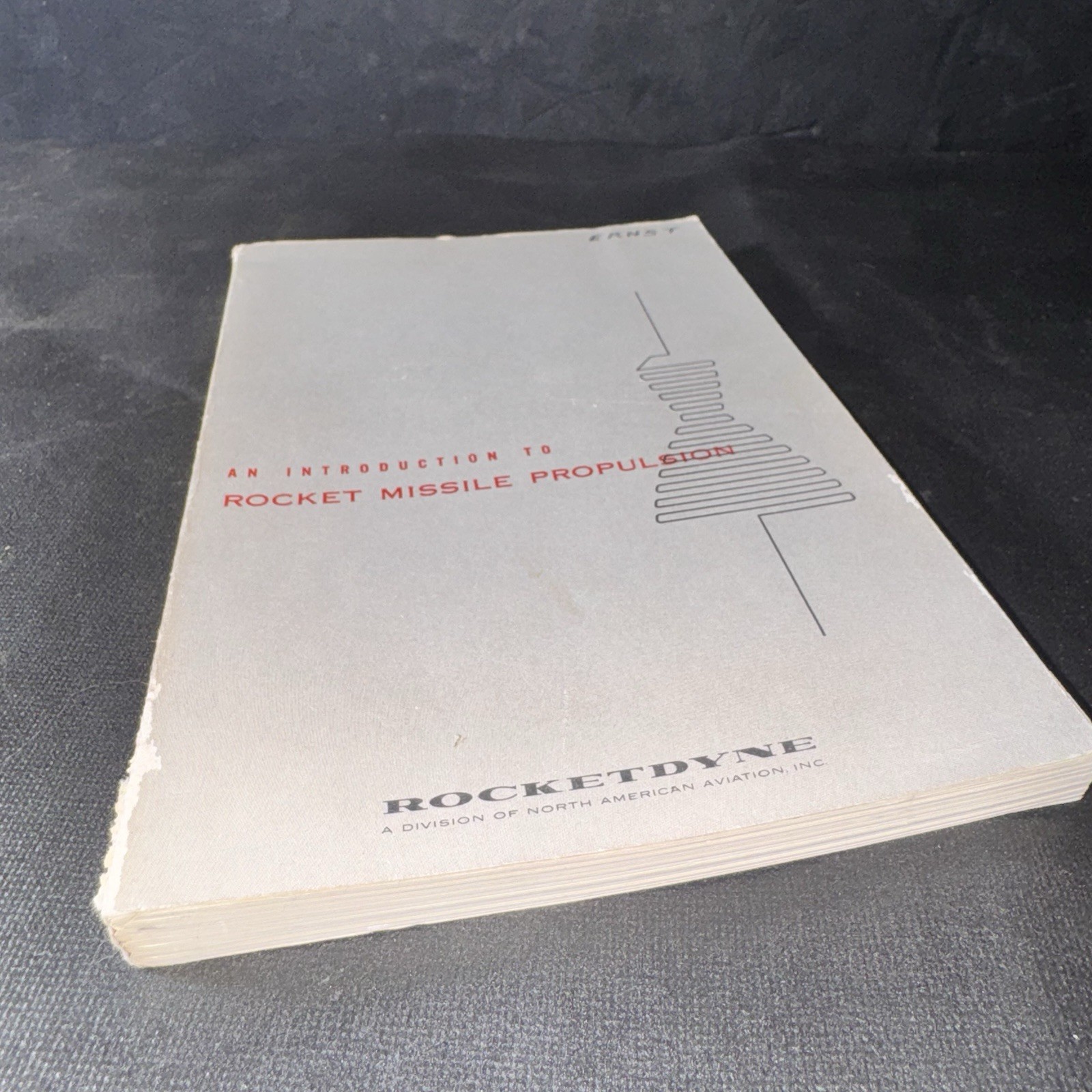 1958 Rocketdyne Introduction to Rocket Missile Propulsion Training Manual NAA