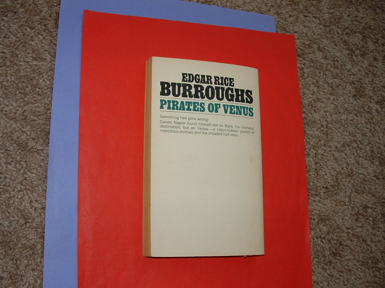 Ace 66504 Sci-Fi Fantasy Adventure ER Burroughs Pirates of Venus Very Good+
