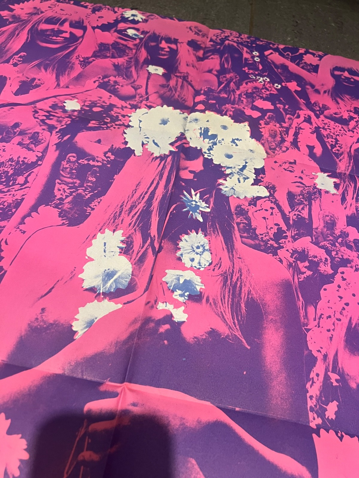 Oz Magazine Issue #5 1967 ‘Plant a flower child’ poster – RARE ORIGINAL