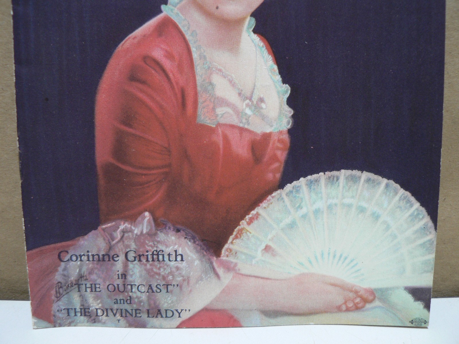 Vintage 1920’s Balaban & Katz Magazine Corinne Griffith Front Cover